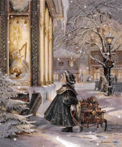 paesaggi con la neve,cartoline di natale con la neve,christmas card with snow,cartoline di natale animate